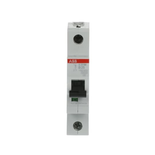 Miniature Circuit Breaker - S200M - 1P - 25 A - B - AC 10 kA