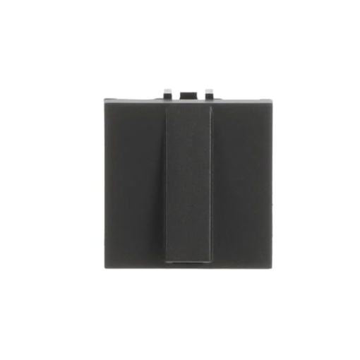 Insertcover Cable outlet 1 gang Anthracite - Zenit