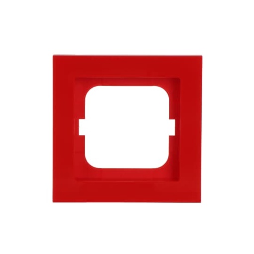 Cover frame 1-gang red - Busch-axcent
