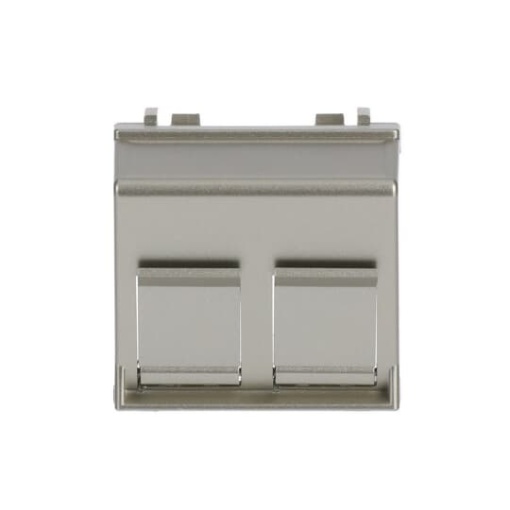 Cover plate Data connection 2 gang Champagne - Zenit