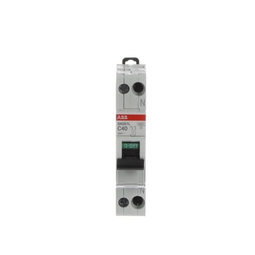 Miniature circuit breaker - SN201L - 1PN - 40 A - C - 230 V 4.5 kA