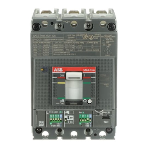 XT2H 125 Ekip Dip LSI In25A 3p F F ULCSA