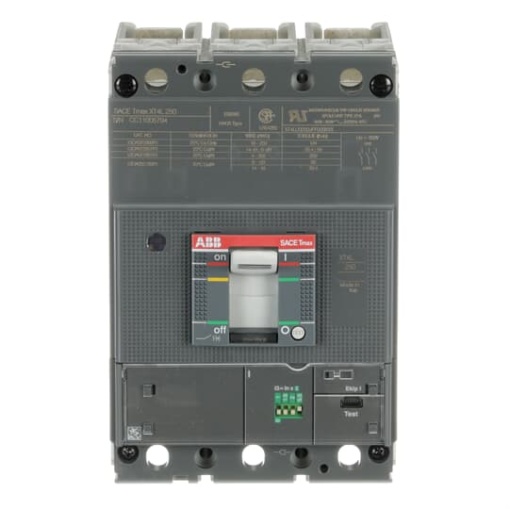 XT4L 250 Ekip M Dip I In250A 3p FF MCP-ULCSA