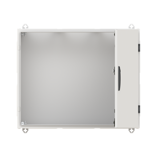 Wall-mounting cabinet, Rows 4, 650 mm x 800 mm x 225 mm, Grounded Class I, IP55