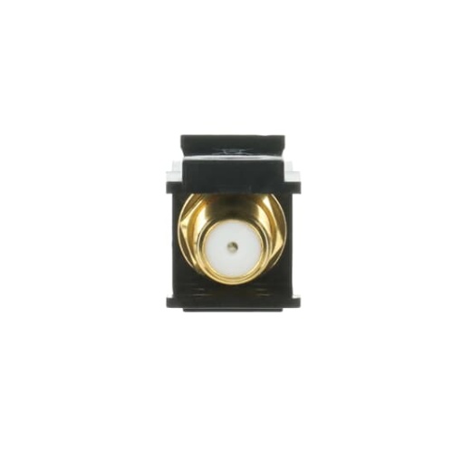 Flush Mounted Inserts Keystone BNC-F black