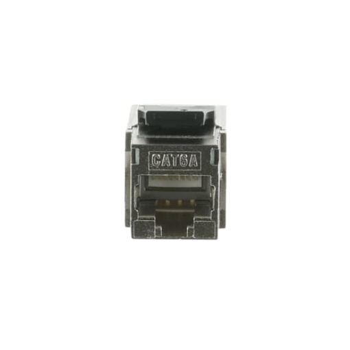 Flush Mounted Inserts Keystone Modular Jack 90 angled RJ45 88 Straight version silver