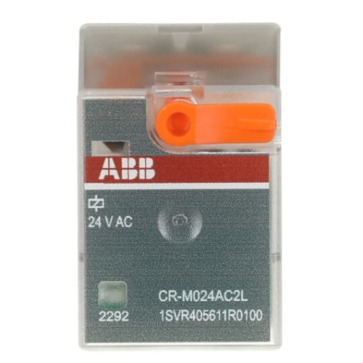 CR-M024AC2L Pluggable interface relay 2co, A1-A224VAC, 250V12A, LED