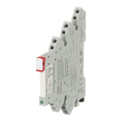 CR-S230VADC1CRZ Interface relay cpl. 1co, A1-A2230VACDC, Output6A250VAC