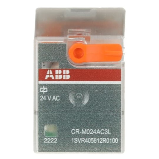 CR-M024AC3L Pluggable interface relay 3co, A1-A224VAC, 250V10A, LED