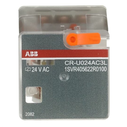 CR-U024AC3L Pluggable interface relay 3co, A1-A224VAC, 250V10A, LED