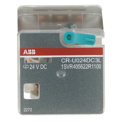 CR-U024DC3L Pluggable interface relay 3co, A1-A224VDC, 250V10A, LED