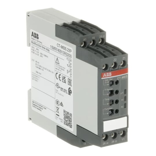 CT-MBS.22P Time relay, multifunction 2co, 24-48VDC, 24-240VAC