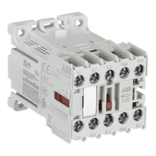 MC2C310ATD Mini Contactor 24 V DC - 3 NO - 0 NC - Screw Terminals