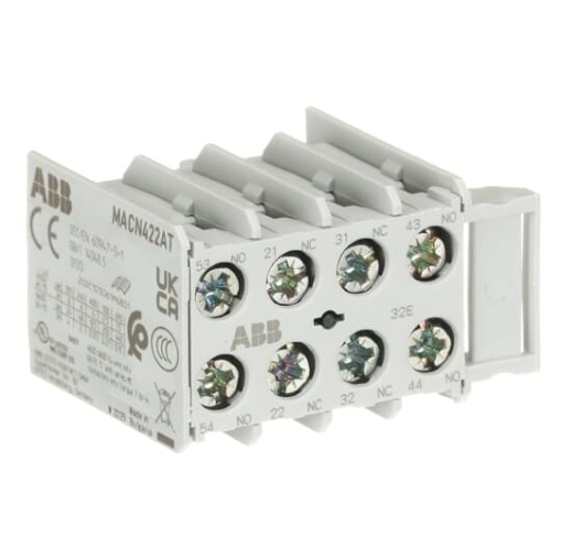 MACN422AT Auxiliary Contact 2NO2NC screw terminal, front mounted