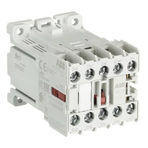 MCRI022ATDMini Contactor Relay24 V DC2NO2NCScrew Terminals