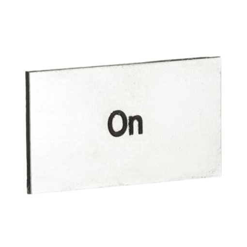 MA6-1038 Legend Plate