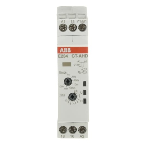 CT-AHD.12 Time relay, OFF-delay 1co, 24-240VAC 24-48VDC