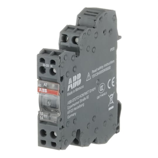 RB121-60-230VUC Interface relay R600 1co,A1-A260-230VACDC,5-250VAC10mA-6A