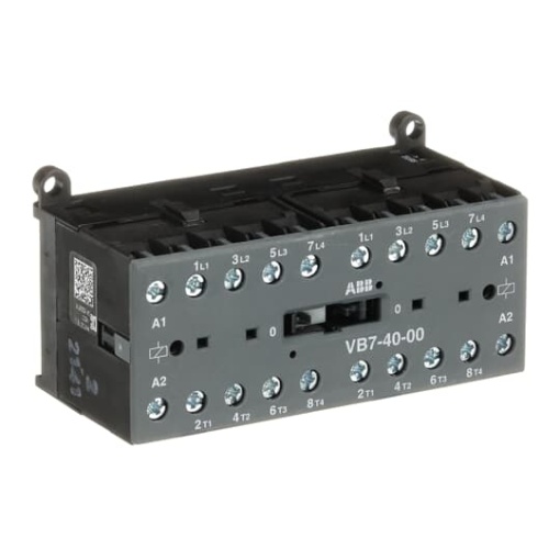 VB7-40-00-84 Mini Reversing Contactor 110 ... 127 V AC - 4 NO - 0 NC - Screw Terminals