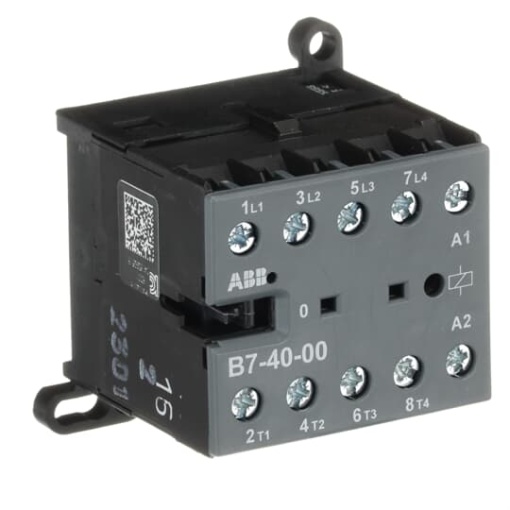 B7-40-00-80 Mini Contactor 220 ... 240 V AC - 4 NO - 0 NC - Screw Terminals