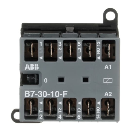 B7-30-10-F-01 Mini Contactor 24 V AC - 3 NO - 0 NC - Flat-Pin Connections