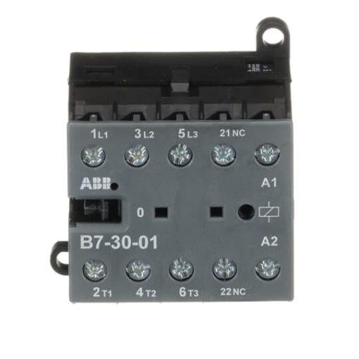B7-30-01-84 Mini Contactor 110 ... 127 V AC - 3 NO - 0 NC - Screw Terminals
