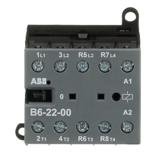 B6-22-00-02 Mini Contactor 42 V AC - 2 NO - 2 NC - Screw Terminals