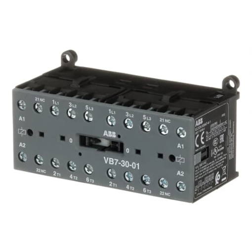 VB7-30-01-80 Mini Reversing Contactor 220 ... 240 V AC - 3 NO - 0 NC - Screw Terminals