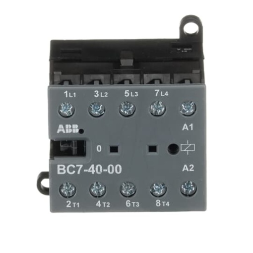 BC7-40-00-07 Mini Contactor 12 V DC - 4 NO - 0 NC - Screw Terminals