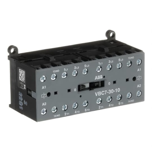 VBC7-30-10-01 Mini Reversing Contactor 24 V DC - 3 NO - 0 NC - Screw Terminals