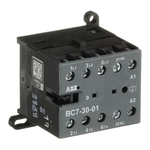 BC7-30-01-01 Mini Contactor 24 V DC - 3 NO - 0 NC - Screw Terminals