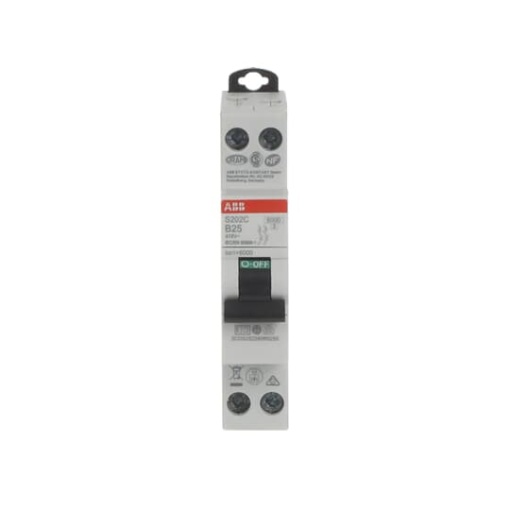 Miniature circuit breaker - 2P - B - 25 A