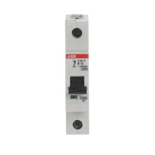 S201P-B16 Miniature Circuit Breaker - 1P - B - 16 A