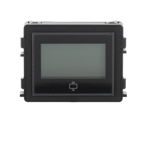 Display module with IC card reader,for Vigik application, white