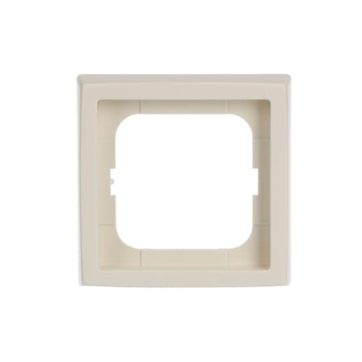 Cover frame 1-gang ivory white - future