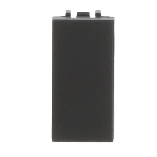 Cover Blind plate with Without imprint Anthracite - Zenit