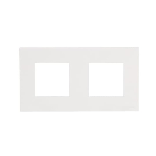 Frame 2-gang 2gang White - Zenit