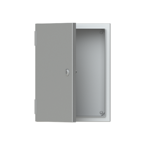 ENCLOS.BL.DOOR.PLATE S.STEEL 400X300X200