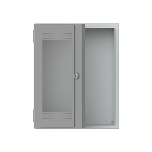 ENCLOS. GLASS DOOR ST.STEEL 500X400X200