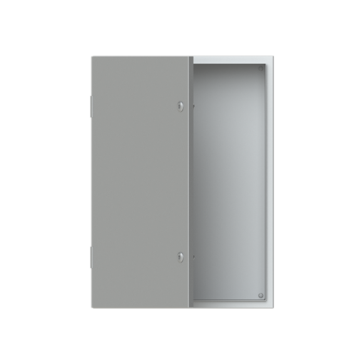 ENCLOS.BL.DOOR.PLATE S.STEEL 700X500X250