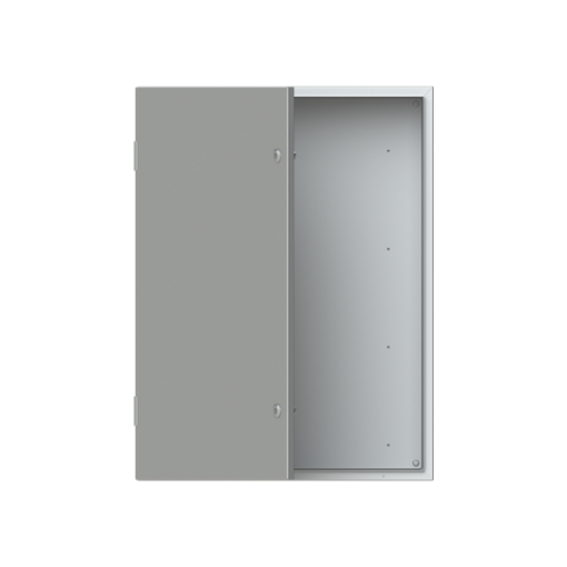 ENCLOS.BL.DOOR.PLATE S.STEEL 800X600X300