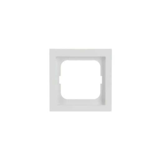 Cover frame 1-gang studio white matt - future linear - matt