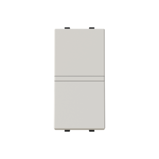 Insertcover Rockerbutton, 2-pole switch with LED exchangeable Dune - Zenit