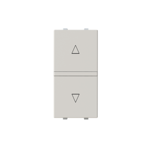 Blind control insertcover Rockerbutton, Off switch 1-pole Dune - Zenit