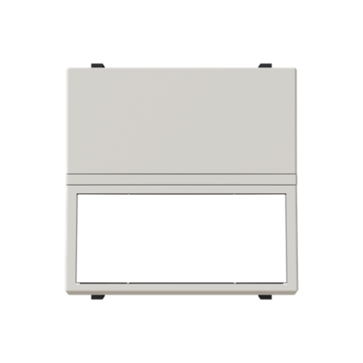 Insertcover Without imprint Push button, Single push button 1P 1NO 1CO Dune - Zenit