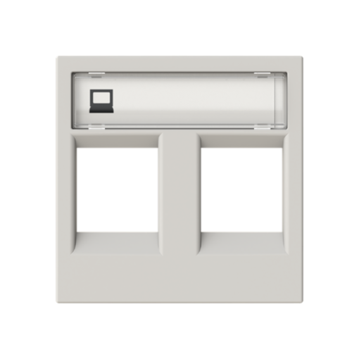 Cover For data connection housing 2 gang Dune - Zenit