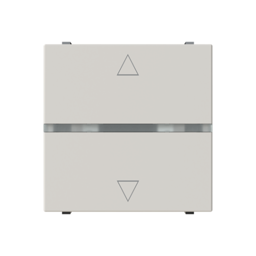 Blind control insertcover Rockerbutton, Off switch 1-pole Dune - Zenit