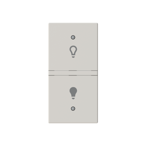 Rocker Switchpush button with Symbol "light" Dune - Zenit