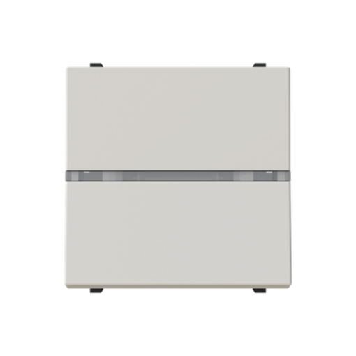 Insertcover Without imprint Push button, Single push button 1P 1NO 1CO Dune - Zenit