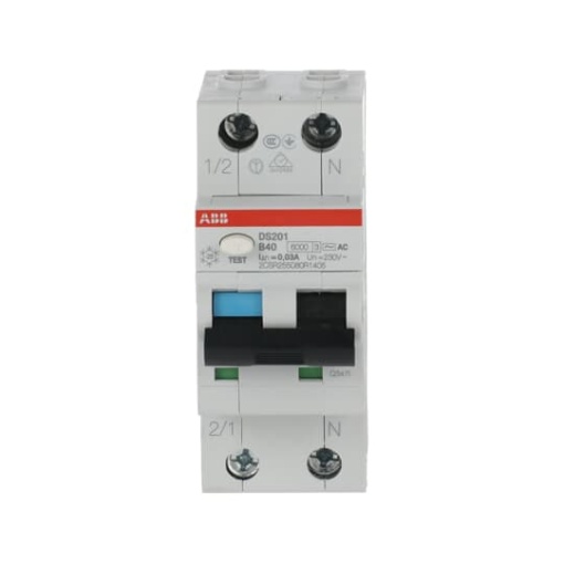 Residual Current Circuit Breaker with Overcurrent Protection